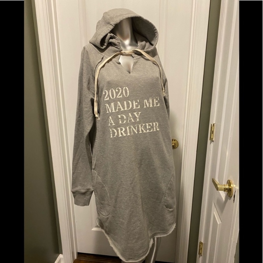 Kickoff Shop Long graphic Hoodie